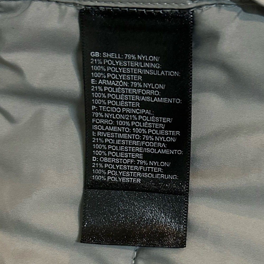 EUC THE NORTH FACE SNAP FRONT VEST SIZE MEDIUM - Picture 5 of 5